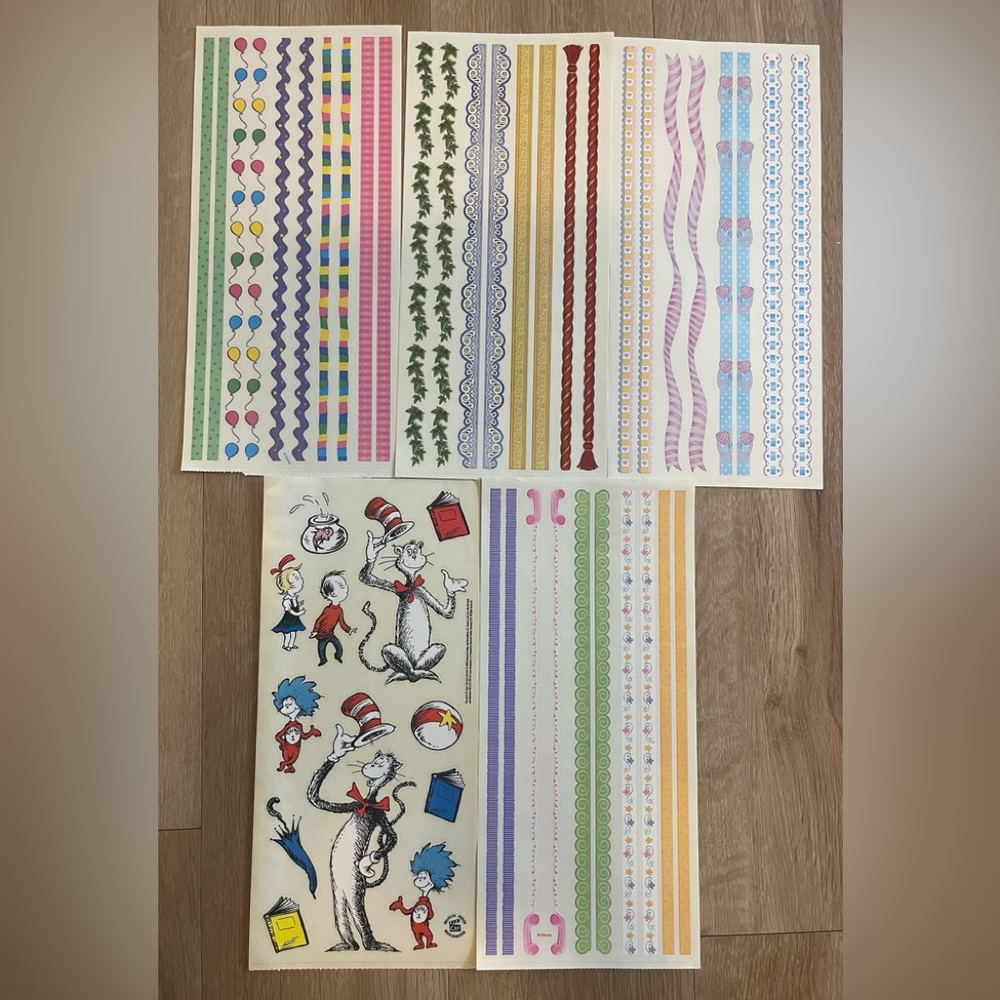 Sandylion Cat in the Hat Stickers